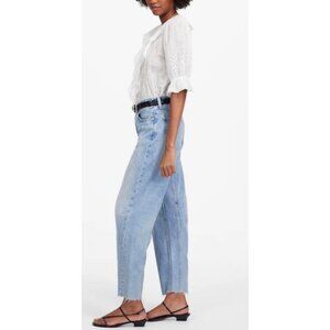 Madewell THE DARTED BARREL-LEGJEAN size 16 new